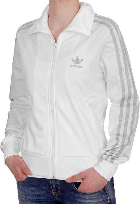 adidas jacke weiß silber